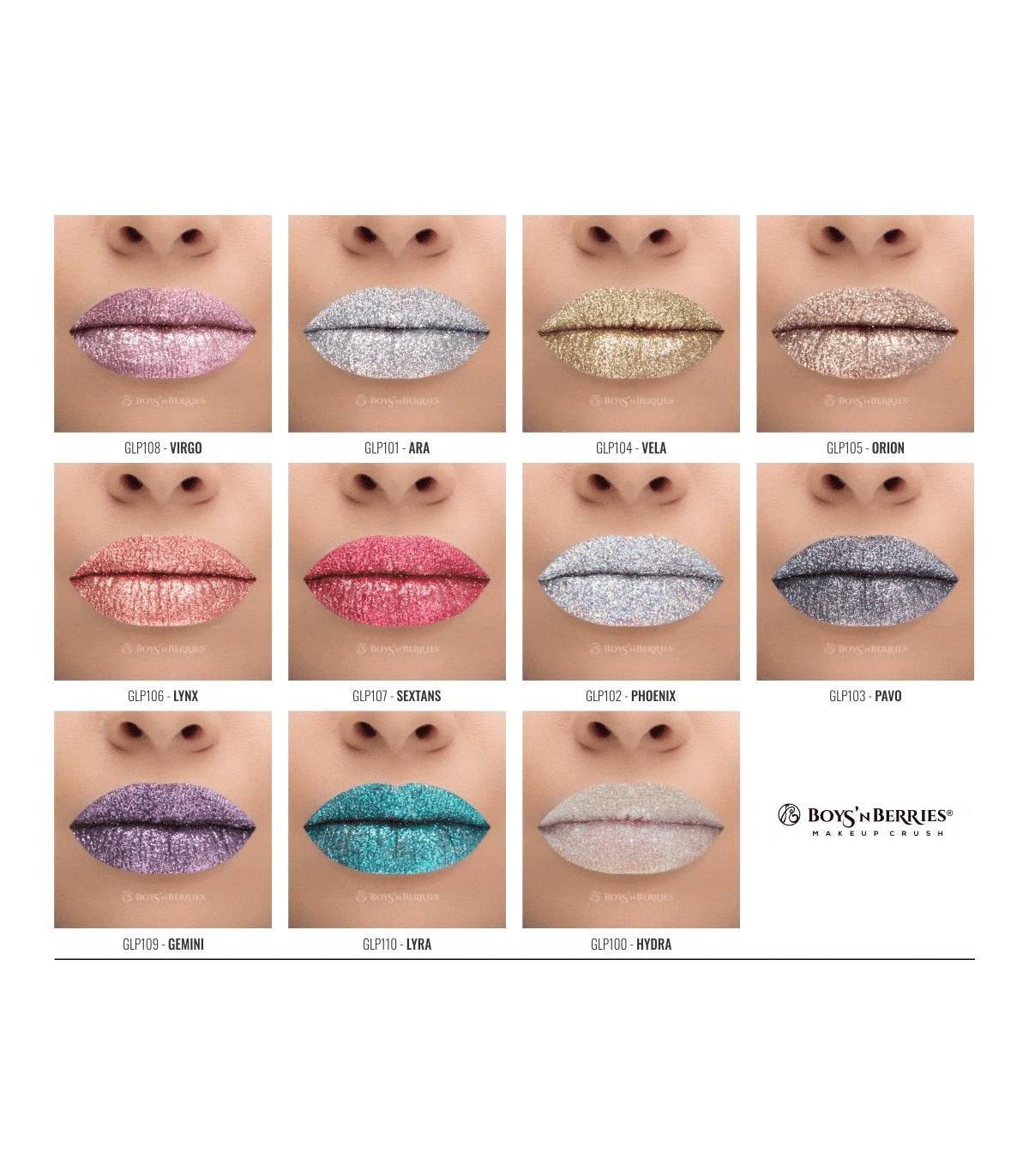 سایه چشم بویزن بریز مدل glitterland vela