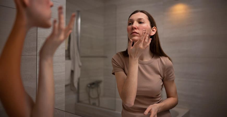 محصولات مراقبت از قرمزی و التهاب پوست