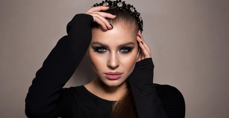 آرایش چشم دودی