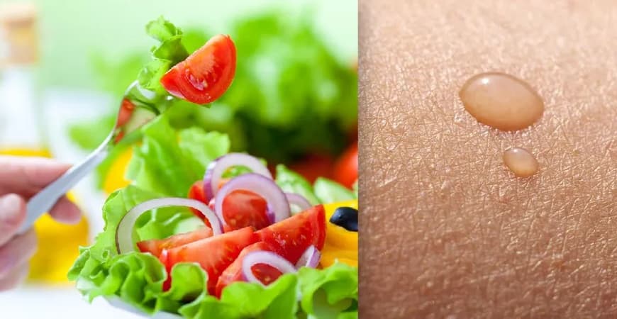 تأثیر رژیم غذایی بر مشکلات پوستی